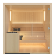 Auroom Libera Glass Cabin Sauna Kit