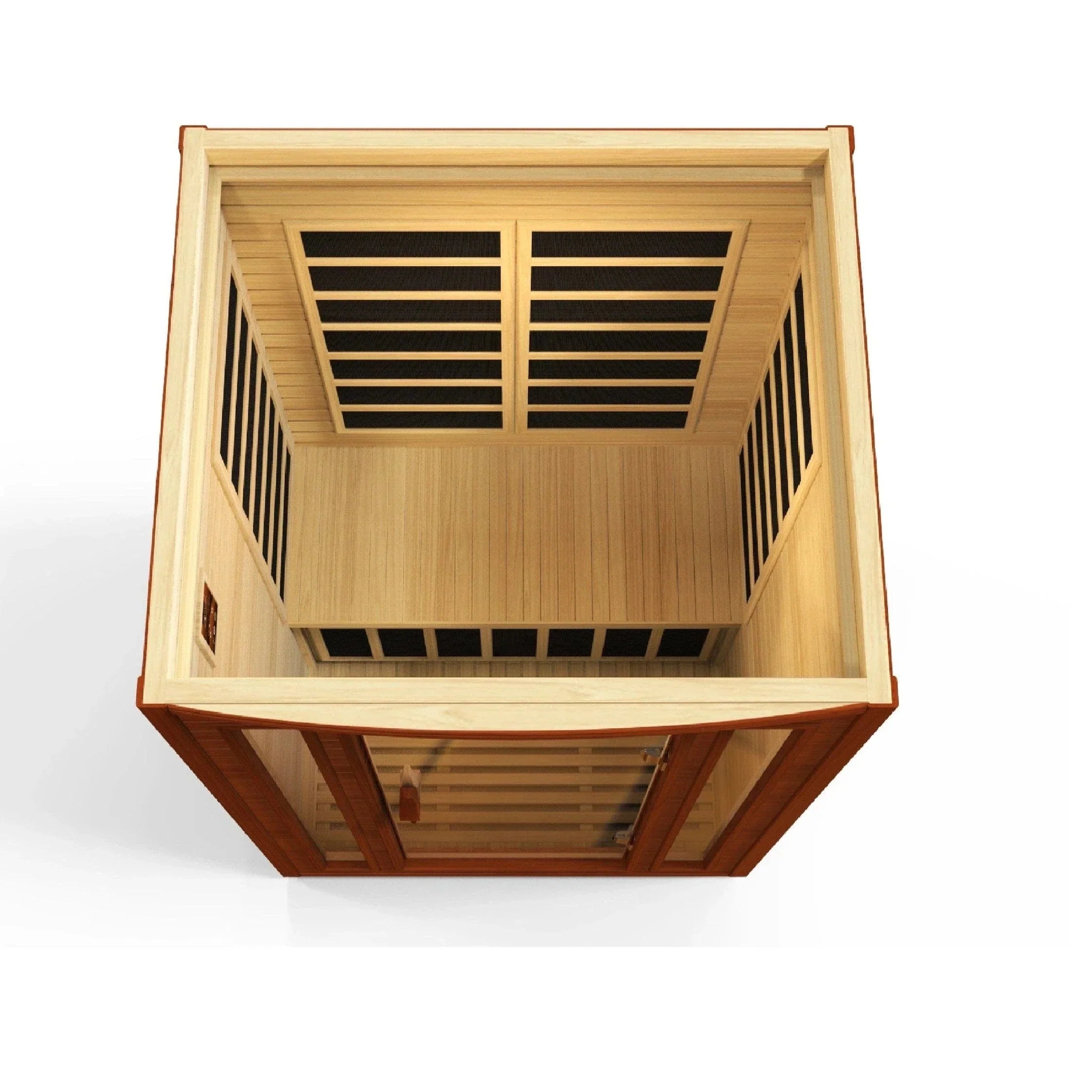 Dynamic "San Marino" 2-person Low EMF FAR Infrared Sauna DYN-6206-01