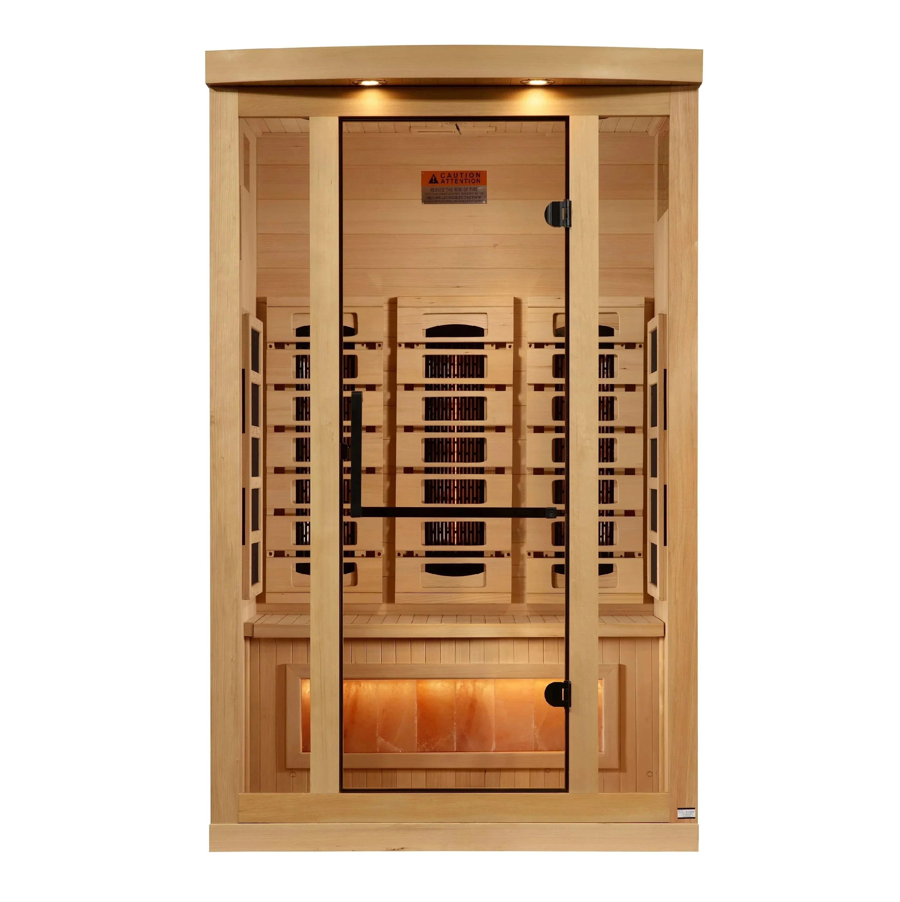 Golden Designs 2-Person 2025 Reserve Edition GDI-8020-03 Full Spectrum with Himalayan Salt Bar