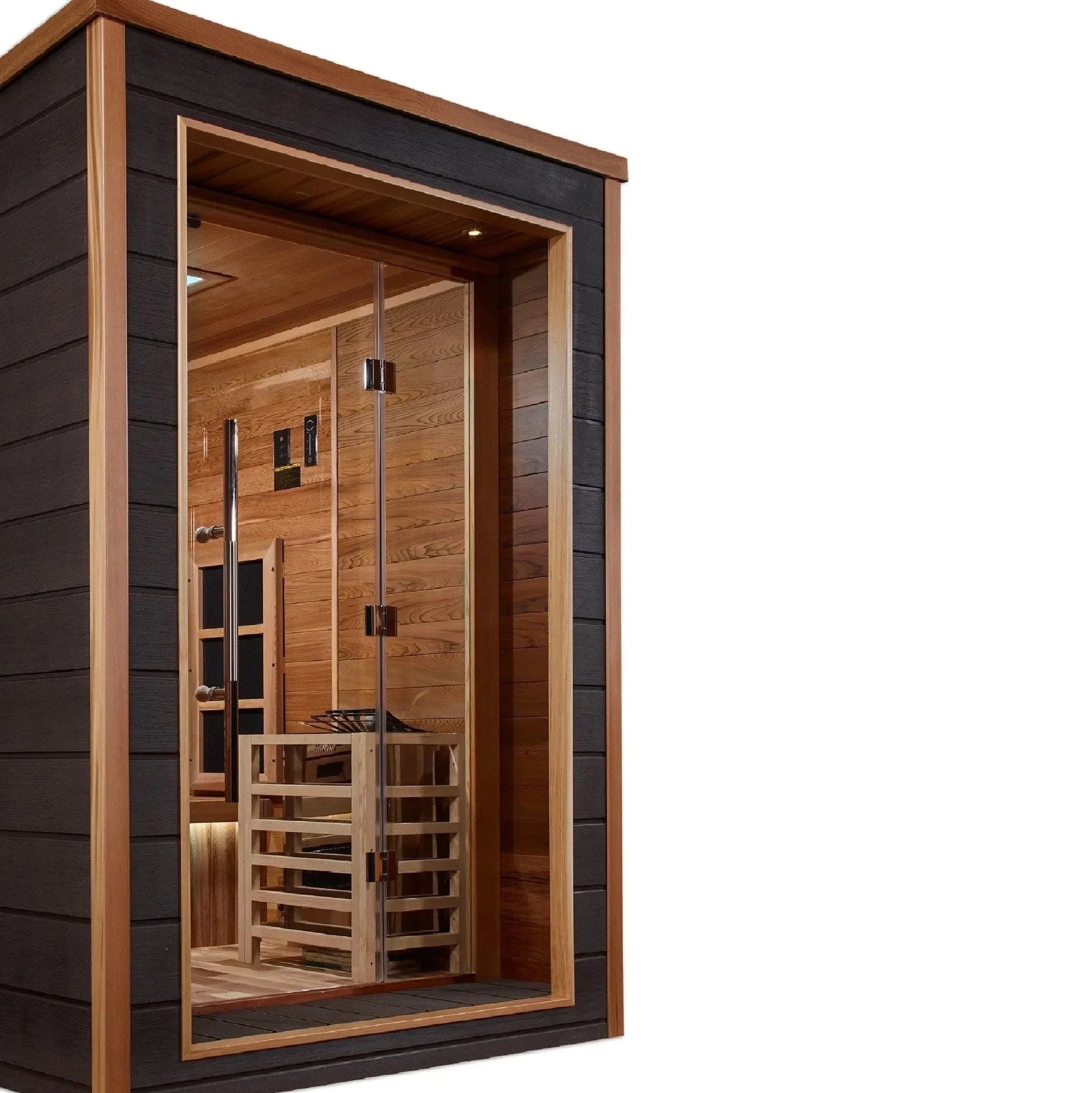 Golden Designs Karlstad 6 Person Hybrid Outdoor Sauna GDI-8226-01