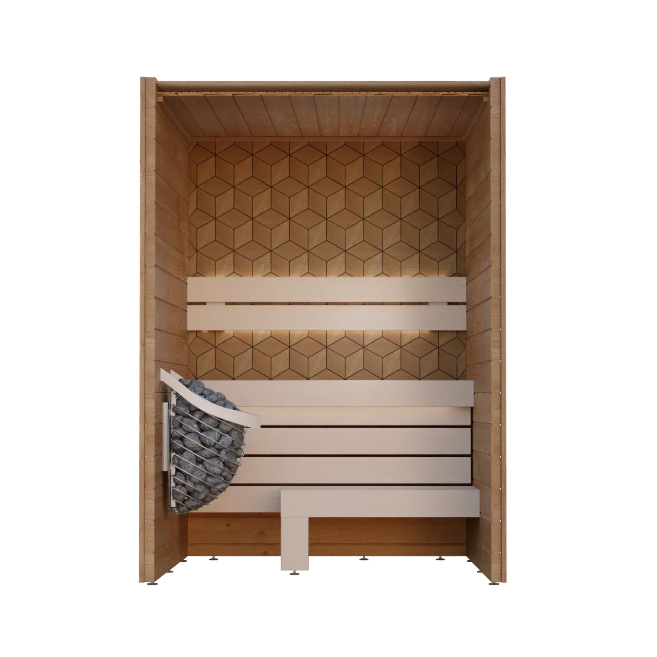 Leil Como 2-150 2 Person Indoor Sauna Kit