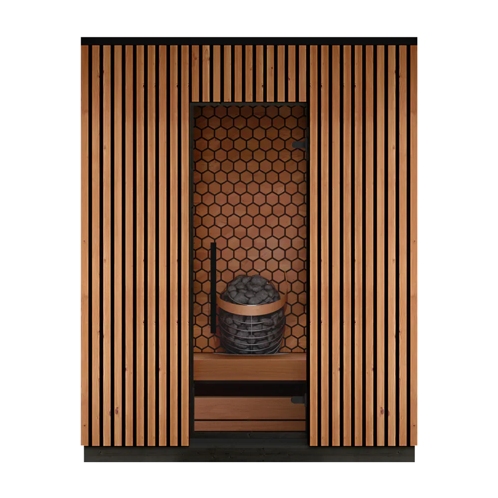 Leil Viva 180 4 Person Outdoor Sauna Kit