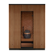 Leil Viva 180 4 Person Outdoor Sauna Kit