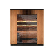Leil Viva 210 4 Person Outdoor Sauna Kit