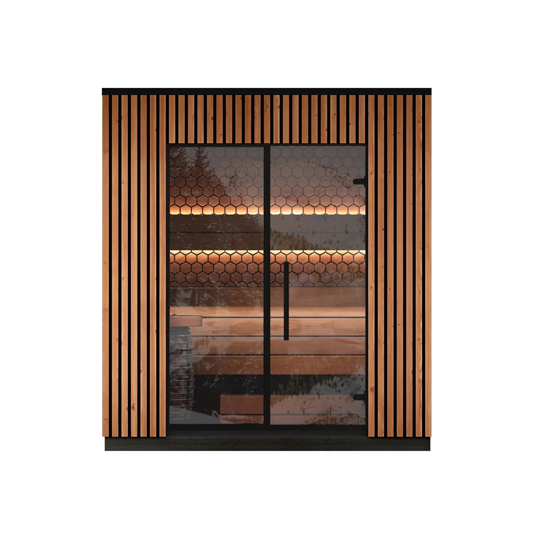 Leil Viva 210 4 Person Outdoor Sauna Kit