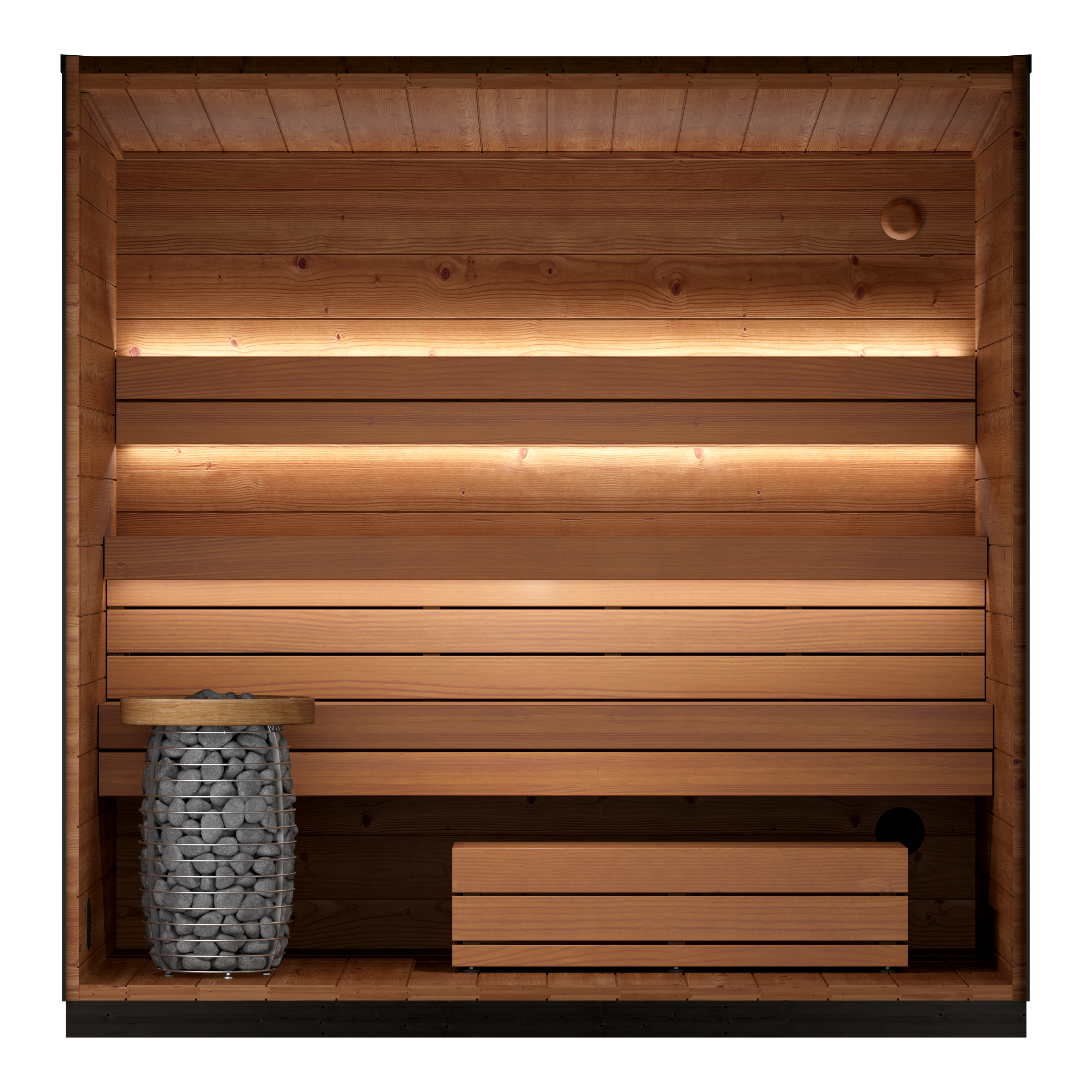 Leil Viva 250 4 Person Outdoor Sauna Kit