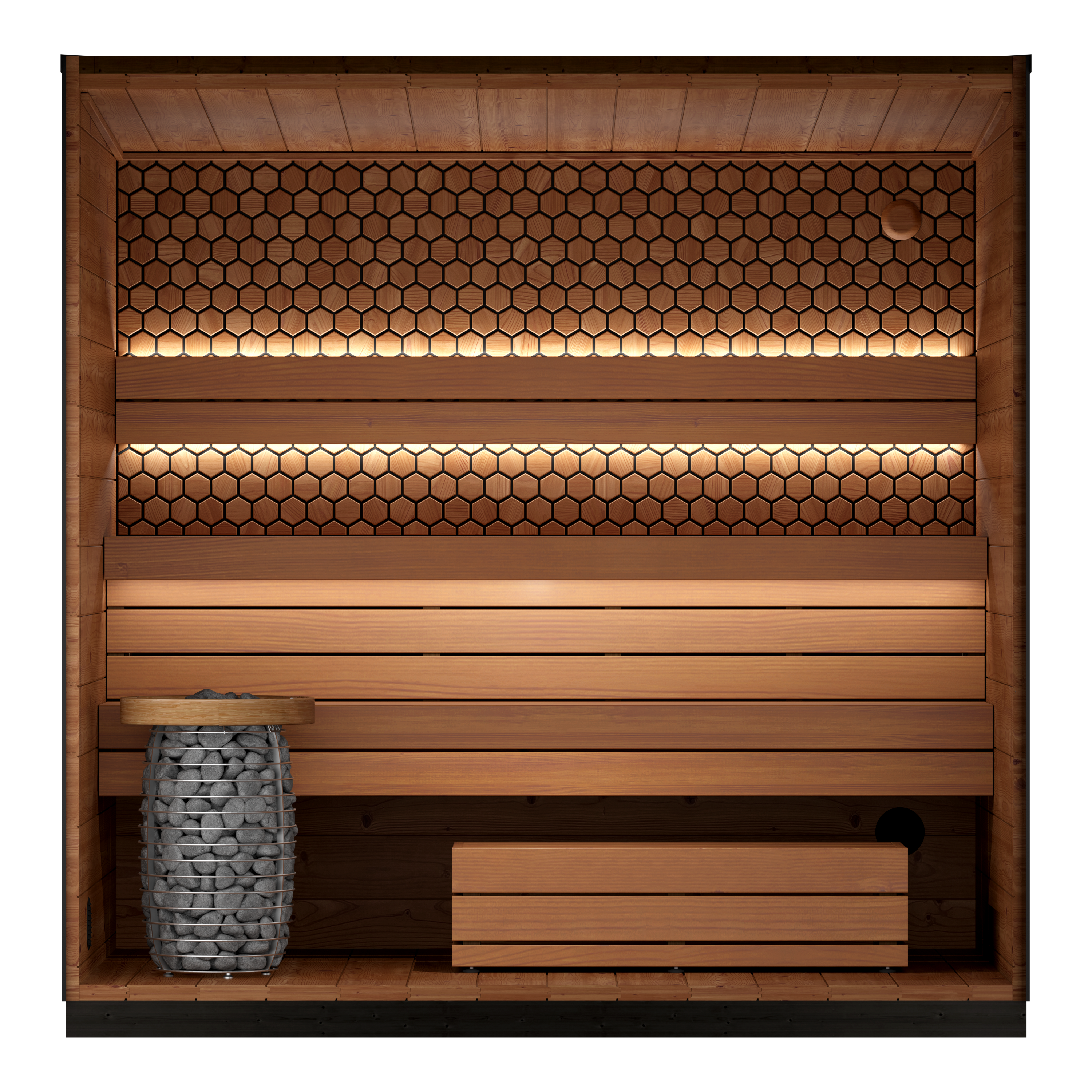 Leil Viva 250 4 Person Outdoor Sauna Kit