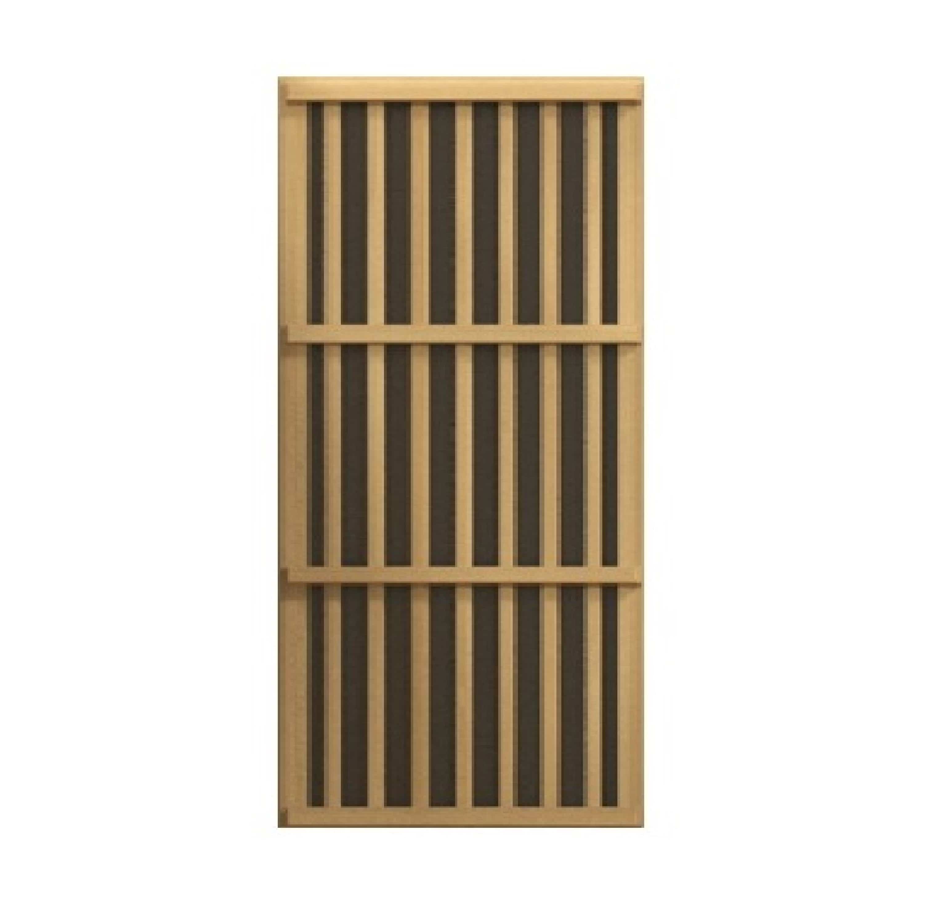 Maxxus 3-Person "Bellevue" Low EMF FAR Infrared Sauna Canadian Hemlock MX-J306-01
