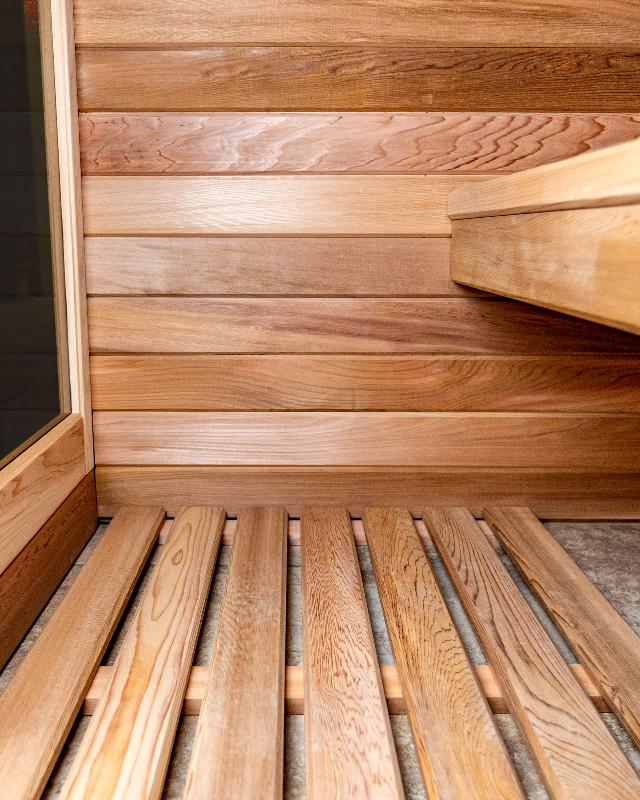 Saunacore Traditional Modular Series Classic Style Sauna - Full Glass Front