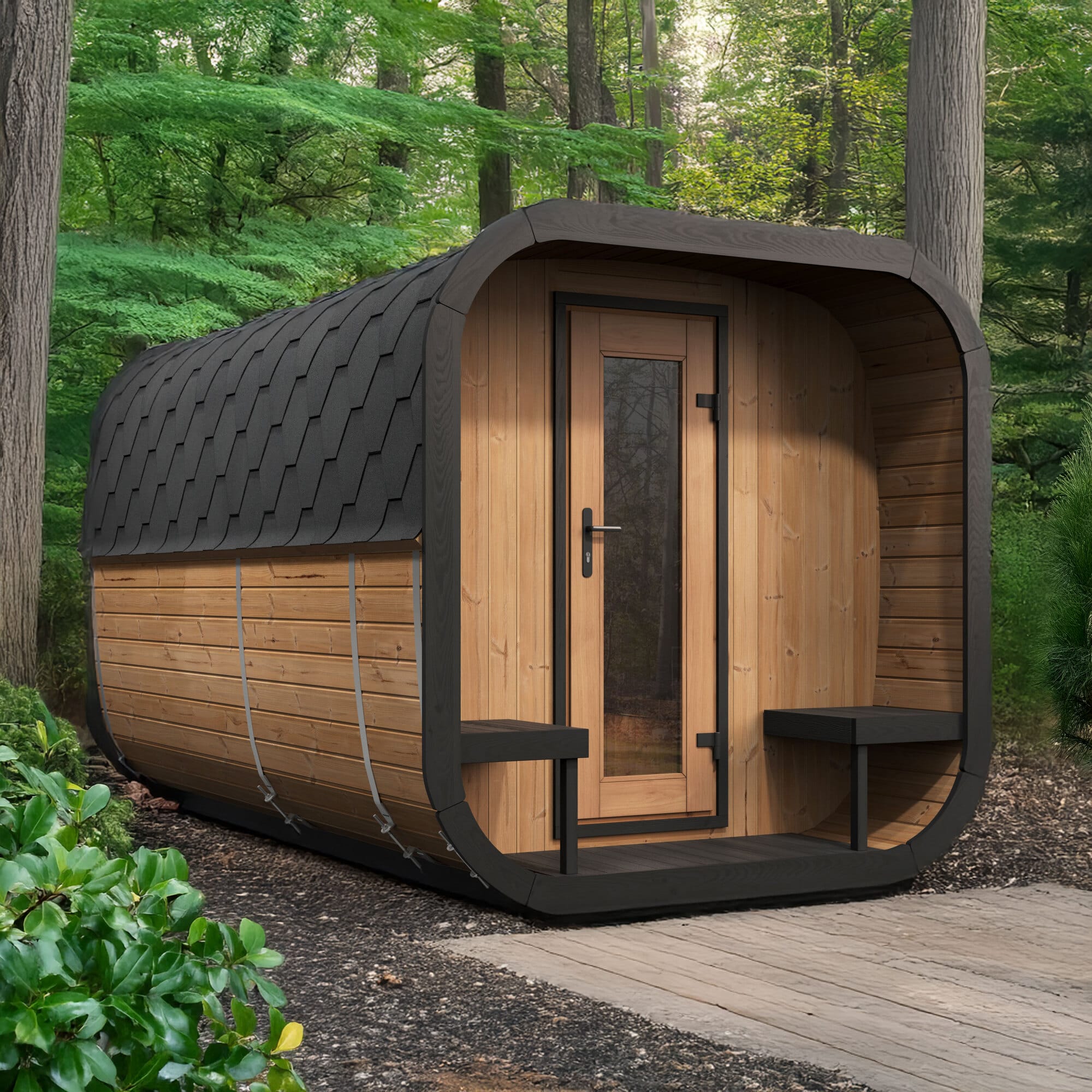8 Person Saunas