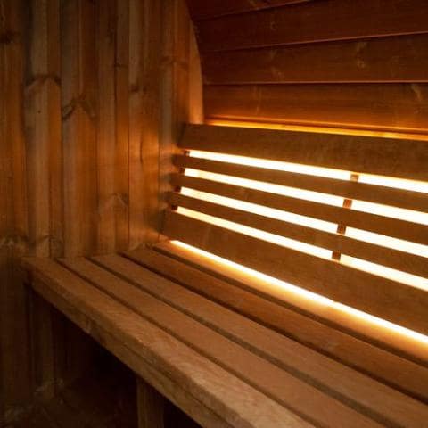 SaunaLife Model E6W 3 Person Sauna Barrel-Window