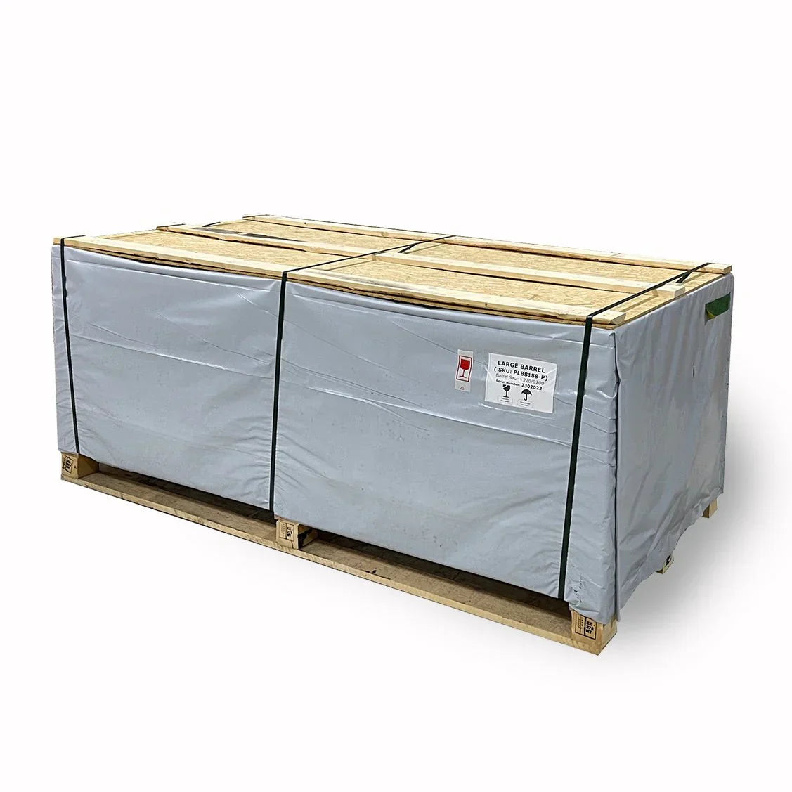 SaunaLife Model E6W 3 Person Sauna Barrel-Window