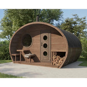 SaunaLife Model G11 8 Person Garden Series Outdoor Sauna
