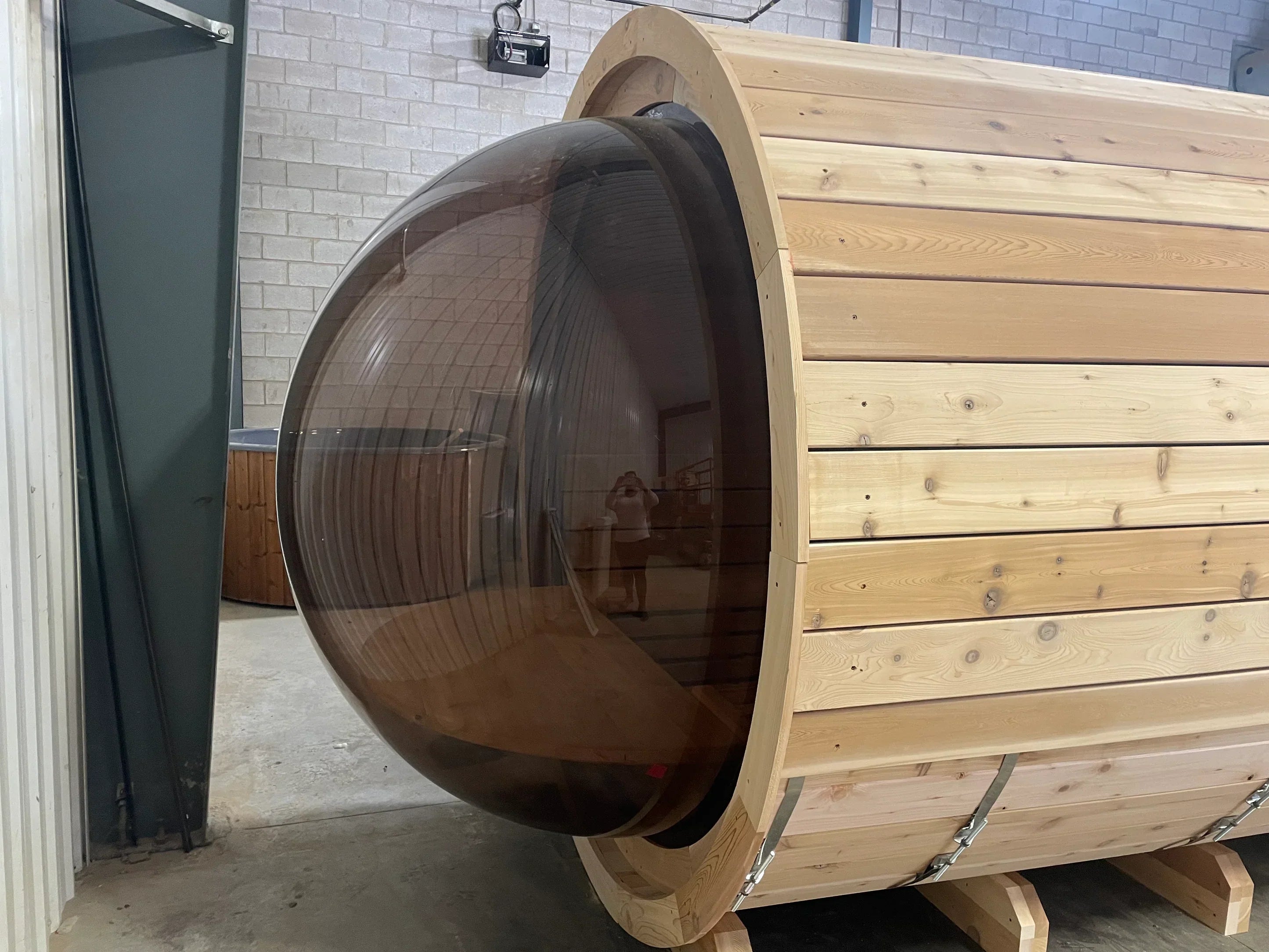 True North Panorama Barrel Outdoor Sauna